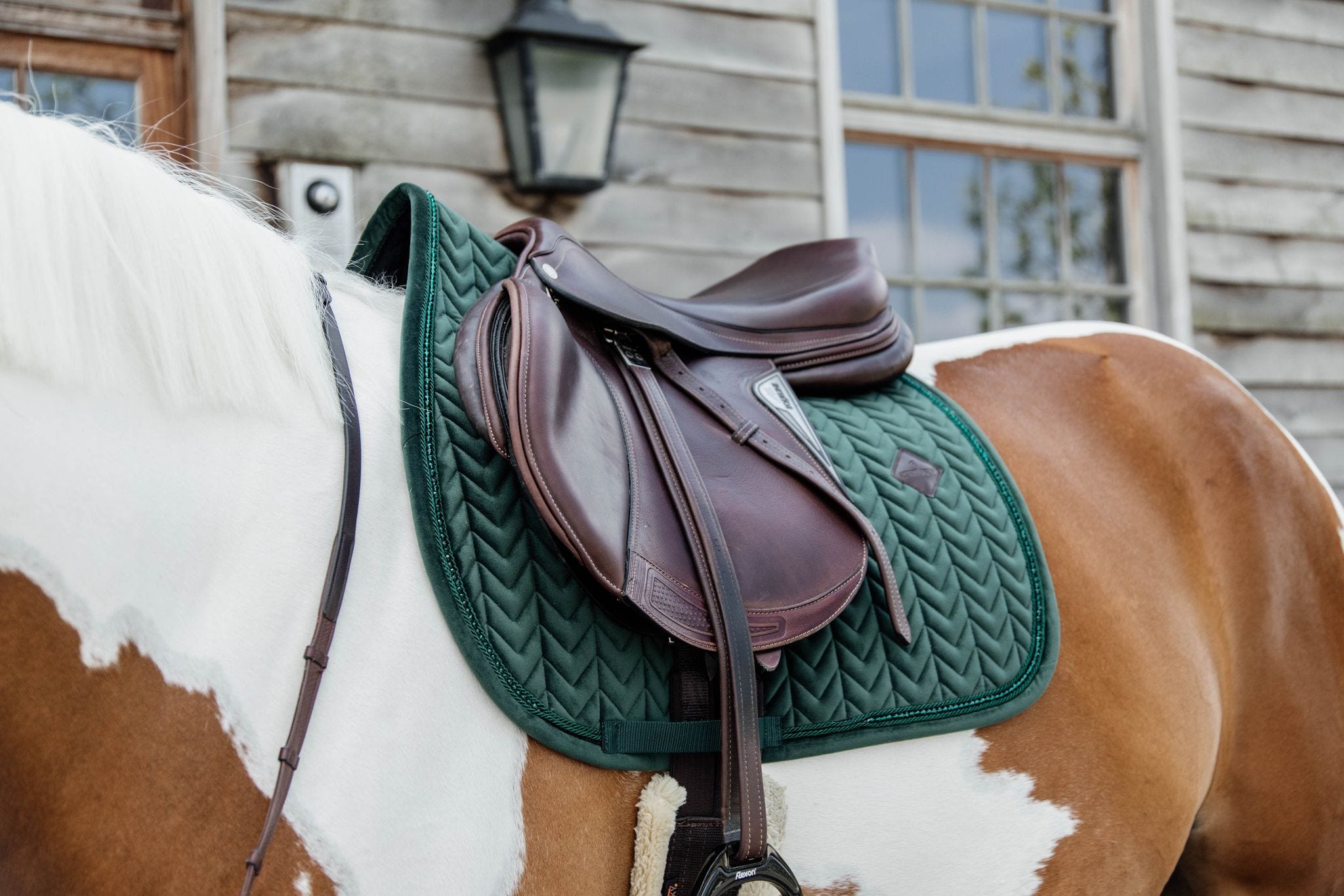 Springschabracke Samt Pearls, WB-SP - KENTUCKY HORSEWEAR