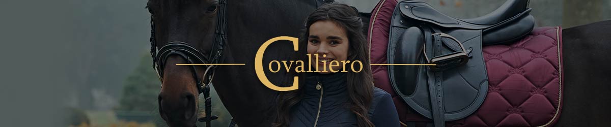 Covalliero Logo, Hersteller von Reitartikeln fuer Pferde und Reiter