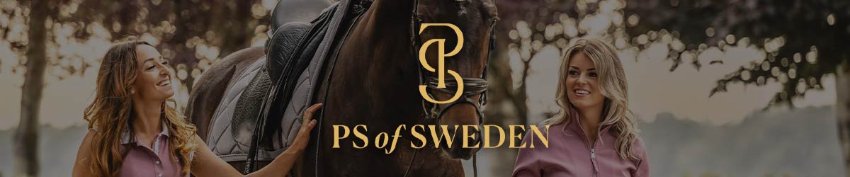 PS of Sweden Logo, Hersteller von Produkten für Pferd und Reiter