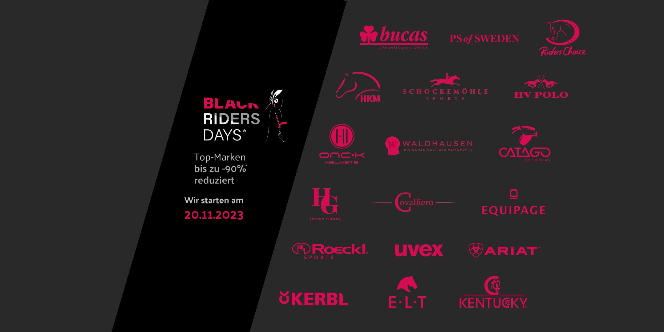 Black Riders Days 2023 - top Marken reduziert