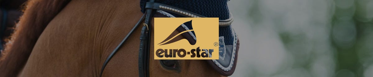 euro-star Logo, funktionelle Reitbekleidung und Ausruestung