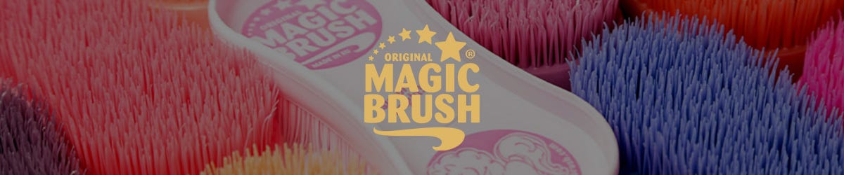 Magic Brush Logo, Hersteller von Buersten fuer Pferde und Hunde